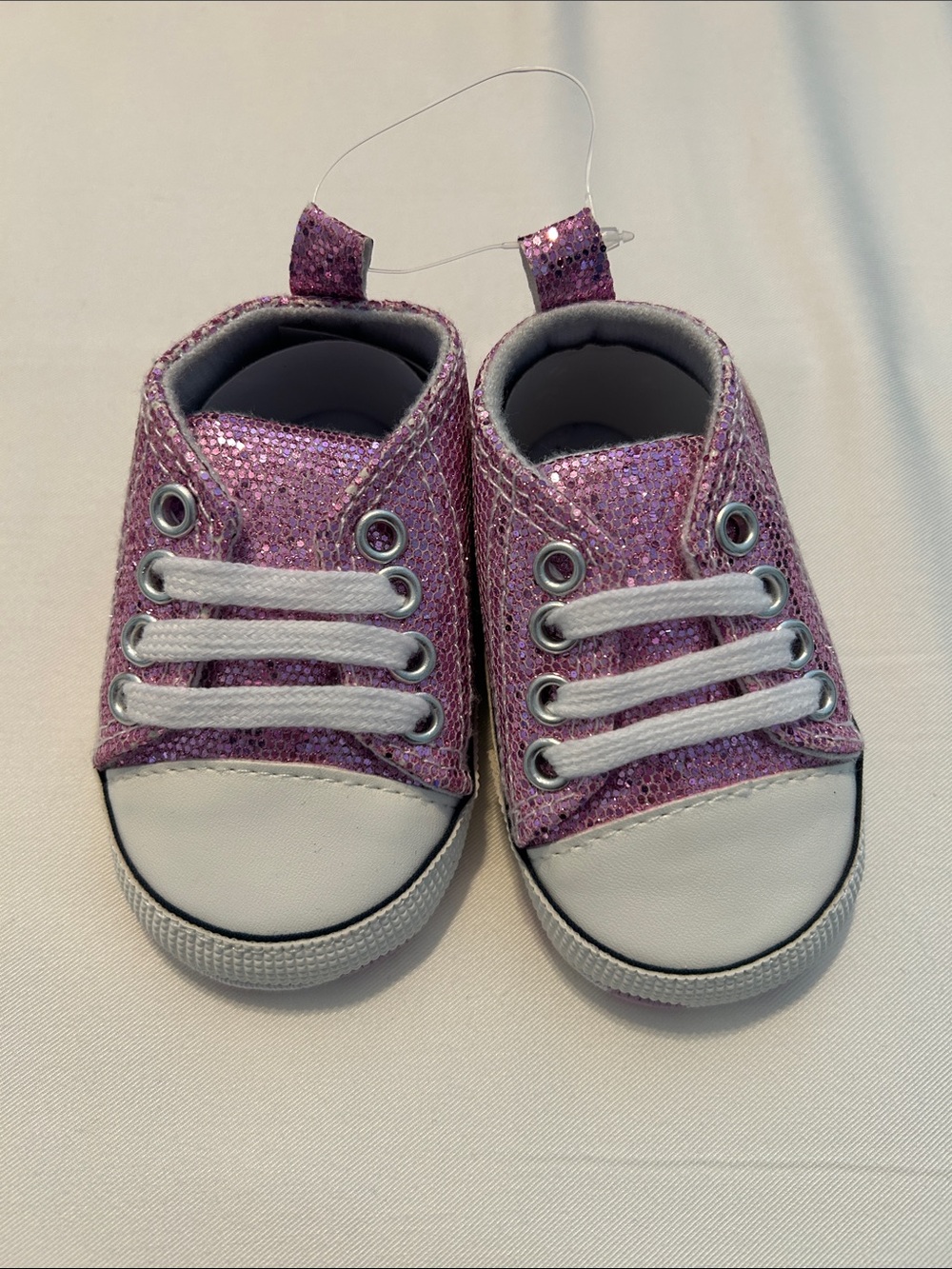 Baby Baby Sparkle Slip-On Sneakers - Pink (Size 1)